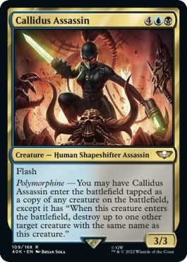 Image for Callidus Assassin (109) [Universes Beyond: Warhammer 40,000]