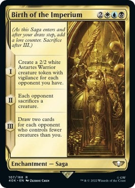 Image for Birth of the Imperium (Surge Foil) (107) [Universes Beyond: Warhammer 40,000]
