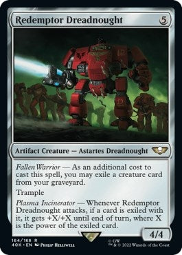 Image for Redemptor Dreadnought (Surge Foil) (164) [Universes Beyond: Warhammer 40,000]