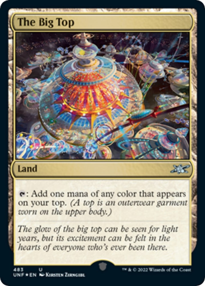 Image for The Big Top (Galaxy Foil) (483) [Unfinity]
