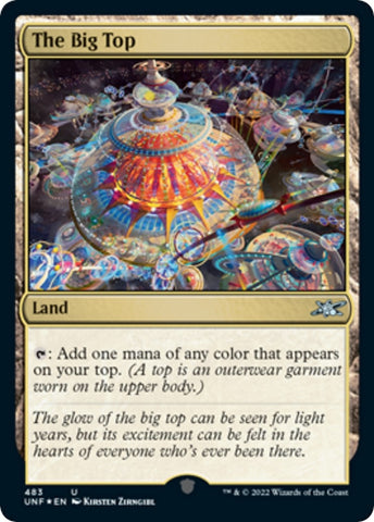 Image for The Big Top (Galaxy Foil) (483) [Unfinity]