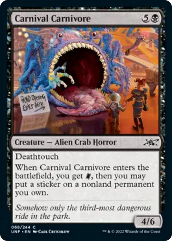 Image for Carnival Carnivore (68) [Unfinity]