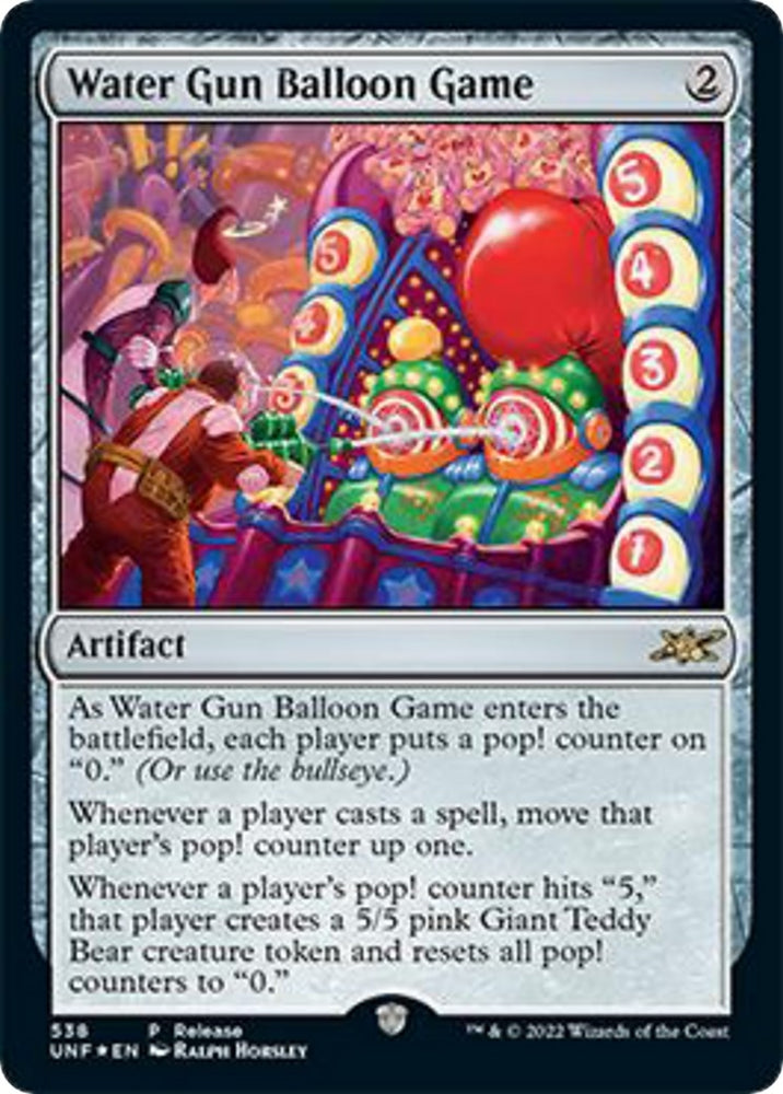 Image for Water Gun Balloon Game (538) [Launch Party & Release Event Promos]