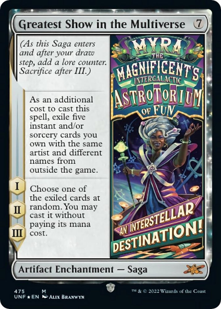 Image for Greatest Show in the Multiverse (189) [Unfinity]