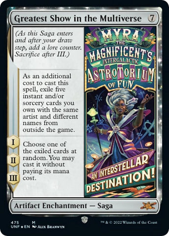Image for Greatest Show in the Multiverse (189) [Unfinity]