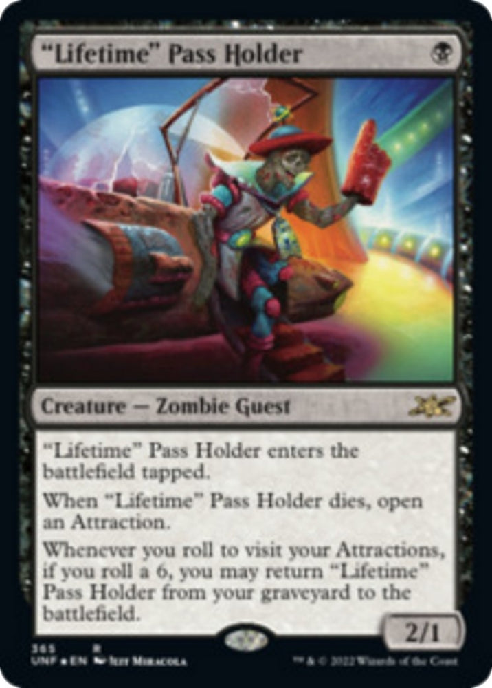 Image for "Lifetime" Pass Holder (79) [Unfinity]