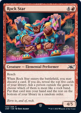 Image for Rock Star (122) [Unfinity]