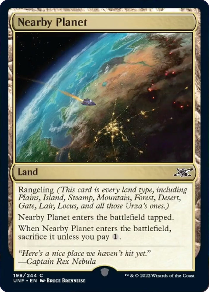 Image for Nearby Planet (198) [Unfinity]