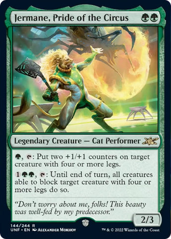 Image for Jermane, Pride of the Circus (144) [Unfinity]