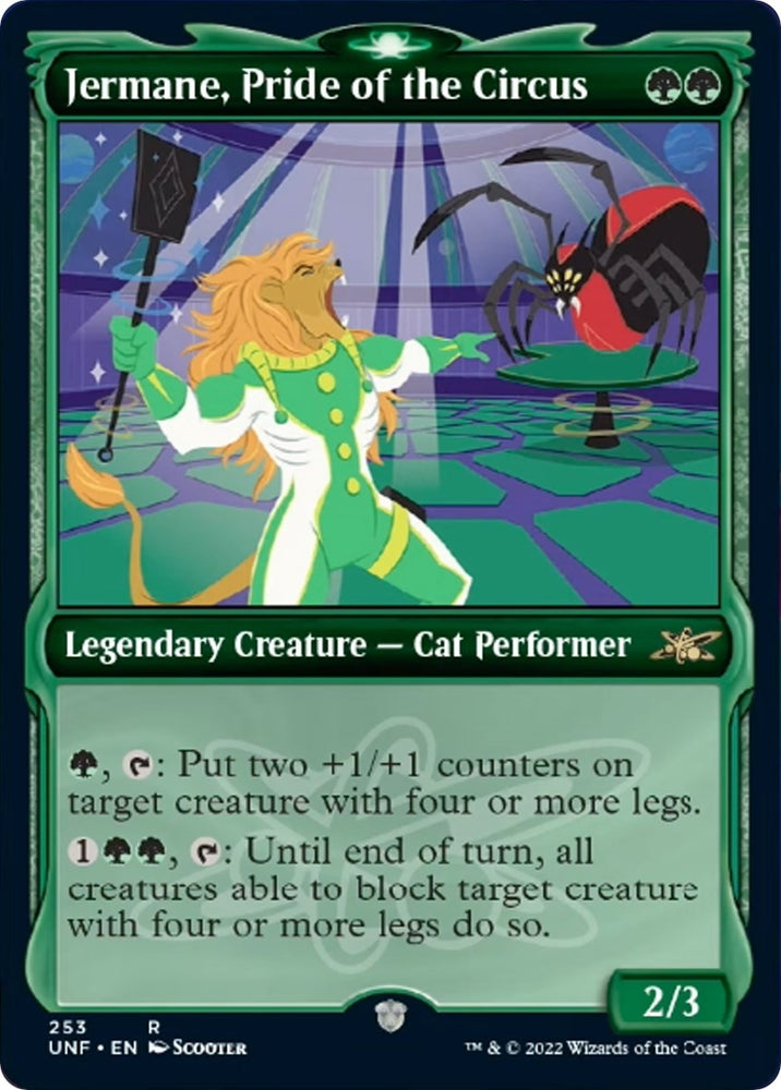 Image for Jermane, Pride of the Circus (Showcase) (253) [Unfinity]