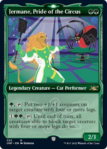 Image for Jermane, Pride of the Circus (Showcase) (253) [Unfinity]