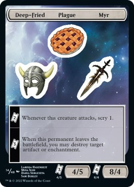 Image for Deep-Fried Plague Myr (14) [Unfinity]