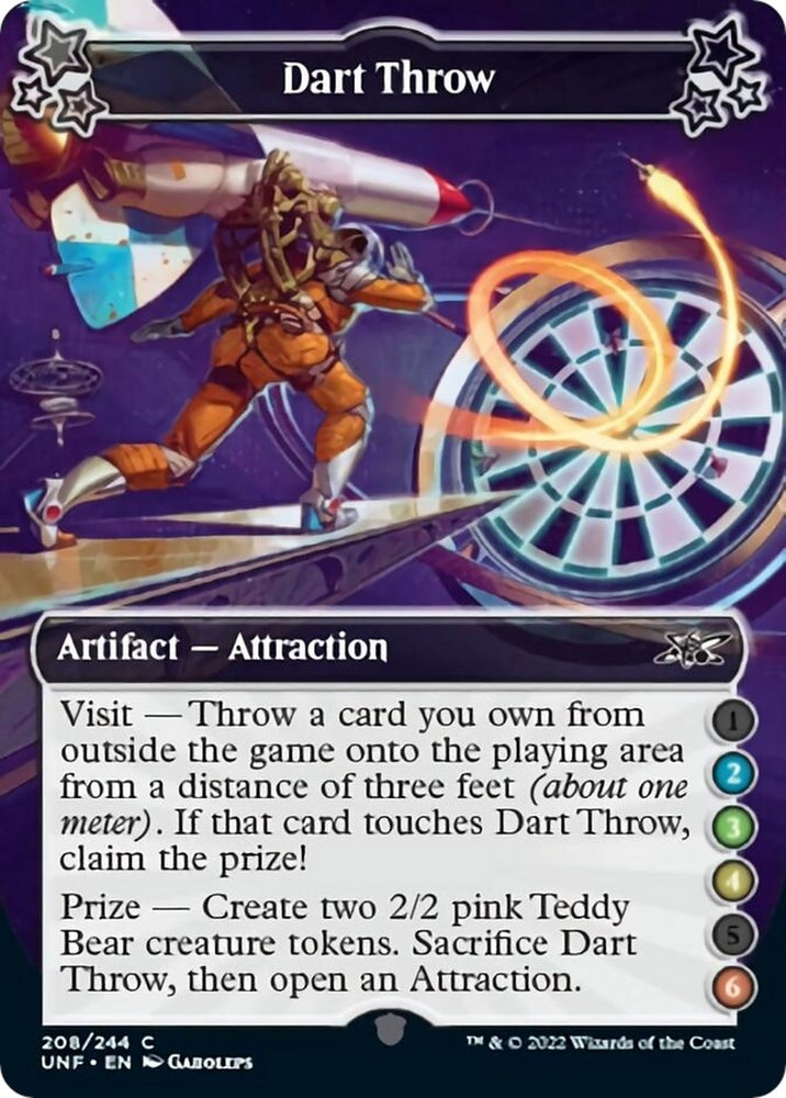 Image for Dart Throw (2-3-4-6) (208) [Unfinity]