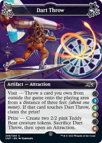 Image for Dart Throw (2-3-4-6) (208) [Unfinity]