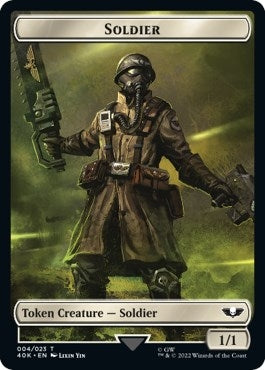 Image for Soldier (004) // Arco-Flagellant Double-sided Token (Surge Foil) [Universes Beyond: Warhammer 40,000]