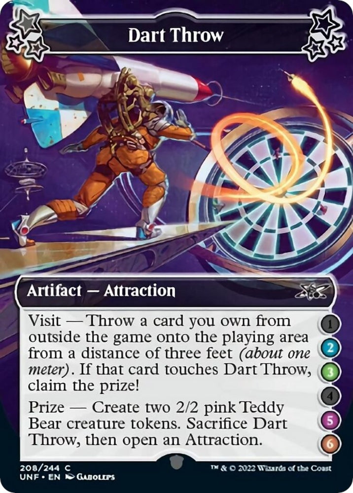 Image for Dart Throw (2-3-5-6) (208) [Unfinity]
