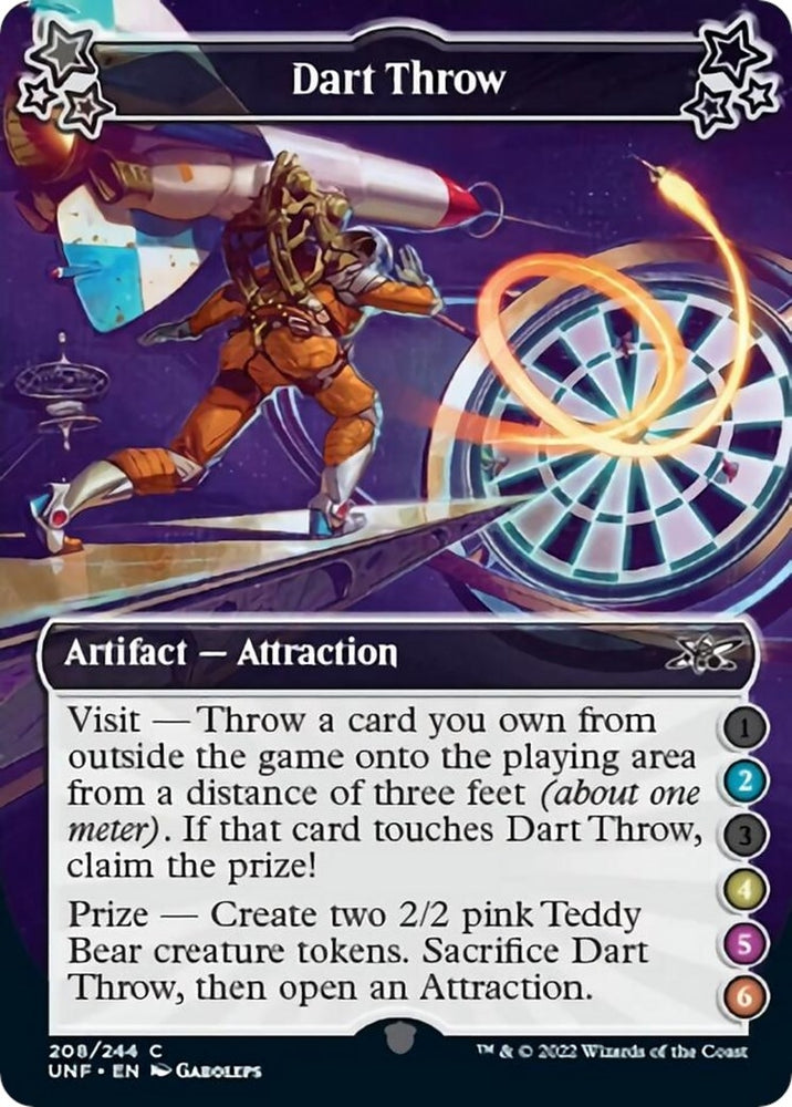 Image for Dart Throw (2-4-5-6) (208) [Unfinity]