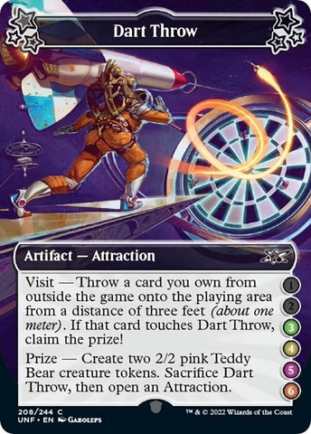 Image for Dart Throw (3-4-5-6) (208) [Unfinity]