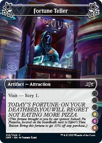 Image for Fortune Teller (4-5-6) (212) [Unfinity]