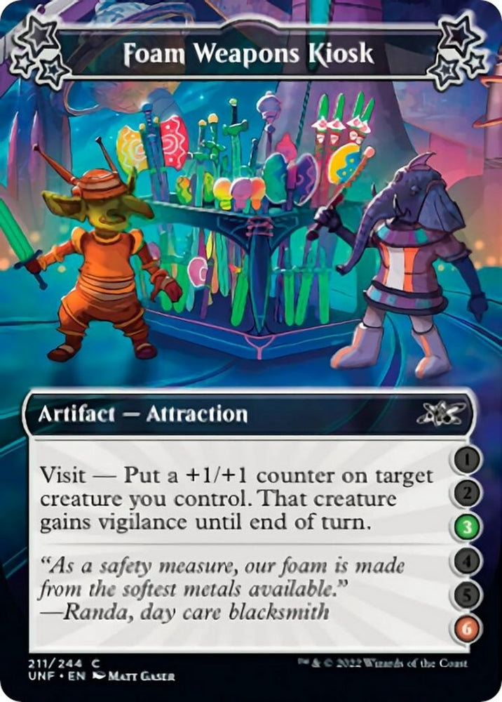 Image for Foam Weapons Kiosk (3-6) (211) [Unfinity]
