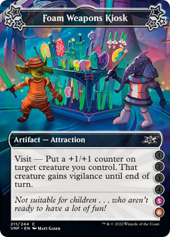 Image for Foam Weapons Kiosk (5-6) (211) [Unfinity]