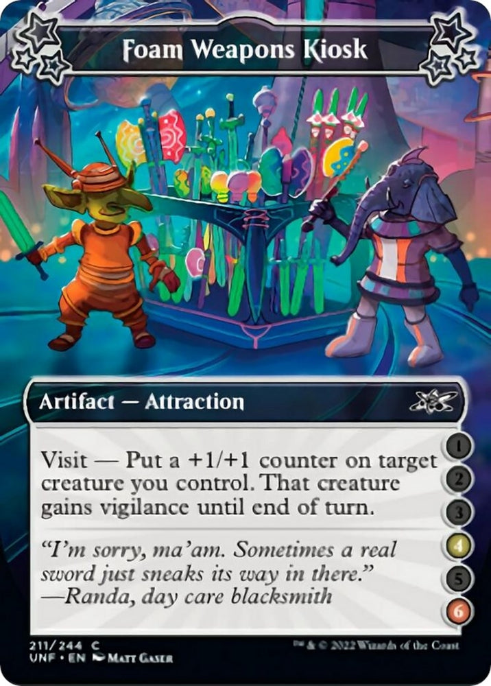 Image for Foam Weapons Kiosk (4-6) (211) [Unfinity]