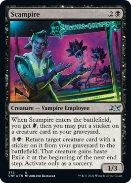 Image for Scampire (Galaxy Foil) (375) [Unfinity]