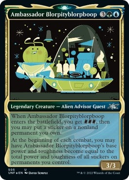 Image for Ambassador Blorpityblorpboop (Showcase) (Galaxy Foil) (505) [Unfinity]
