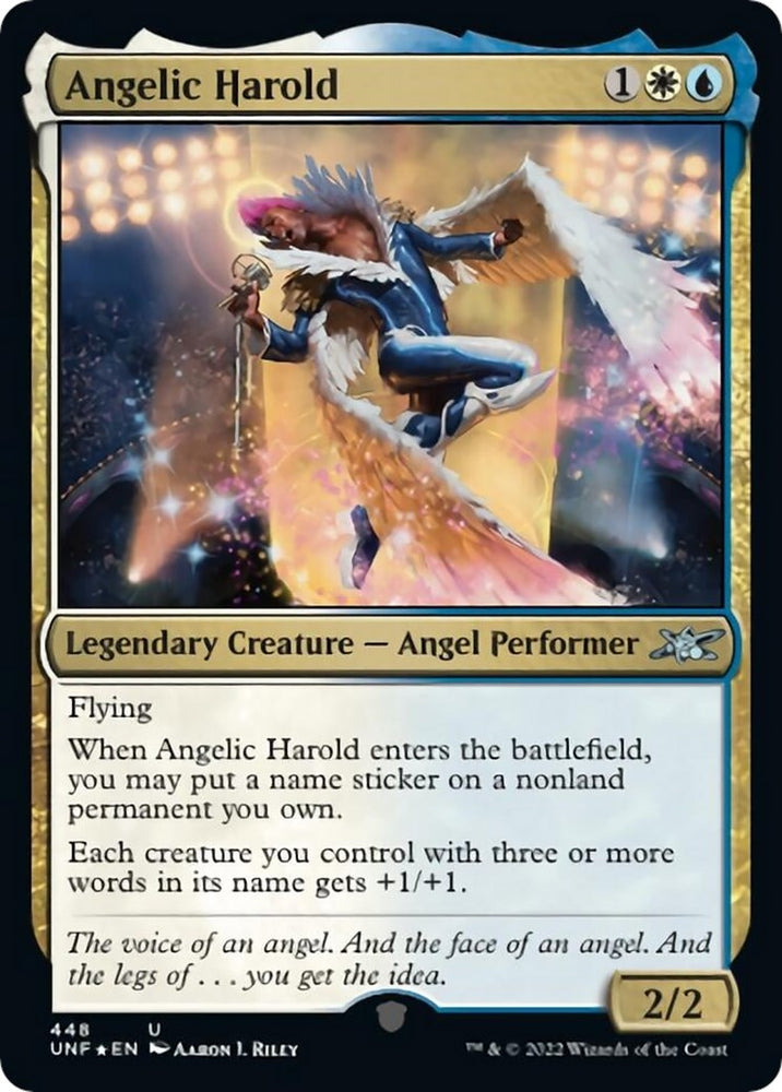 Image for Angelic Harold (Galaxy Foil) (448) [Unfinity]