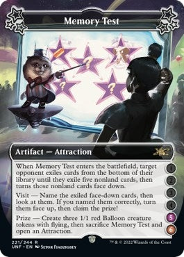 Image for Memory Test (5-6) (221) [Unfinity]