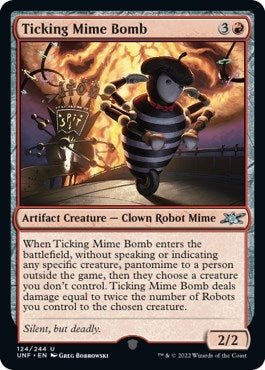 Image for Ticking Mime Bomb (124) [Unfinity]