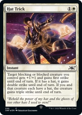 Image for Hat Trick (Galaxy Foil) (299) [Unfinity]