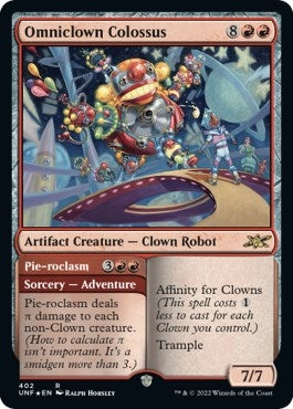 Image for Omniclown Colossus (Galaxy Foil) (402) [Unfinity]