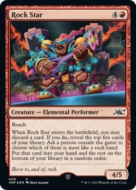Image for Rock Star (Galaxy Foil) (408) [Unfinity]