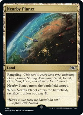 Image for Nearby Planet (Galaxy Foil) (484) [Unfinity]