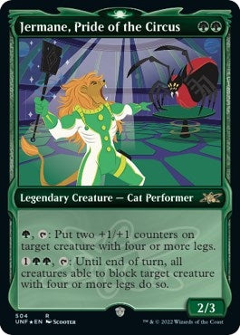 Image for Jermane, Pride of the Circus (Showcase) (Galaxy Foil) (504) [Unfinity]