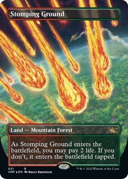 Image for Stomping Ground (Borderless) (Galaxy Foil) (531) [Unfinity]