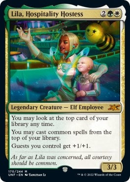 Image for Lila, Hospitality Hostess (Galaxy Foil) (456) [Unfinity]