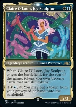 Image for Claire D'Loon, Joy Sculptor (Showcase) (258) [Unfinity]