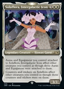 Image for Solaflora, Intergalactic Icon (Showcase) (246) [Unfinity]