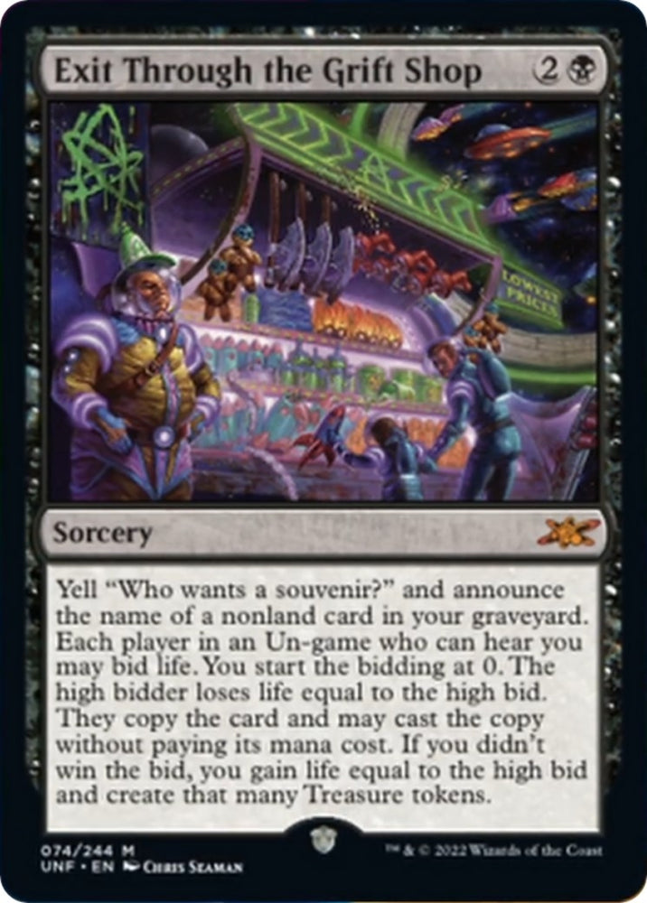 Image for Exit Through the Grift Shop (74) [Unfinity]