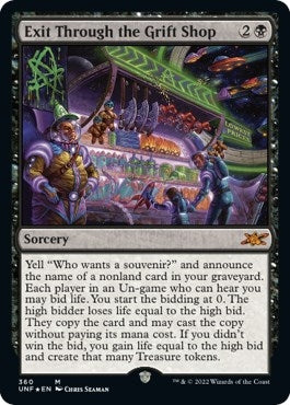 Image for Exit Through the Grift Shop (Galaxy Foil) (360) [Unfinity]