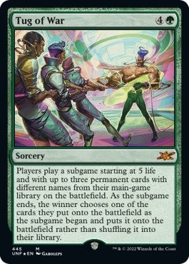 Image for Tug of War (Galaxy Foil) (445) [Unfinity]