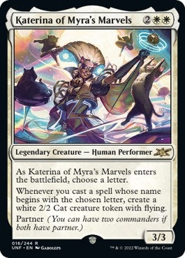 Image for Katerina of Myra's Marvels (16) [Unfinity]