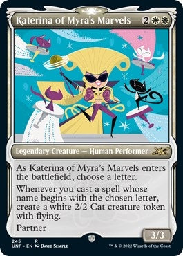 Image for Katerina of Myra's Marvels (Showcase) (Galaxy Foil) (496) [Unfinity]
