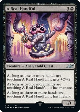 Image for A Real Handful (Galaxy Foil) (373) [Unfinity]