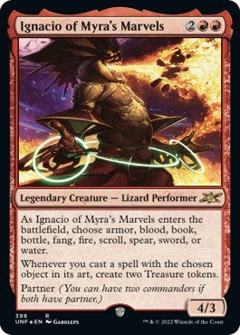 Image for Ignacio of Myra's Marvels (Galaxy Foil) (398) [Unfinity]