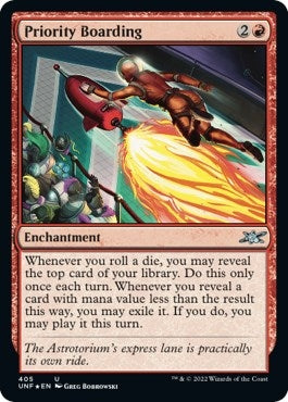 Image for Priority Boarding (Galaxy Foil) (405) [Unfinity]
