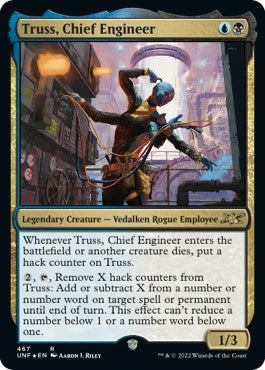 Image for Truss, Chief Engineer (Galaxy Foil) (467) [Unfinity]