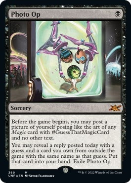 Image for Photo Op (Galaxy Foil) (369) [Unfinity]